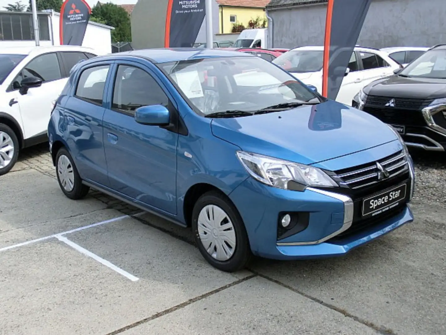 Mitsubishi Space Star 1,2 Inform AS&G 24 Blauw - 1