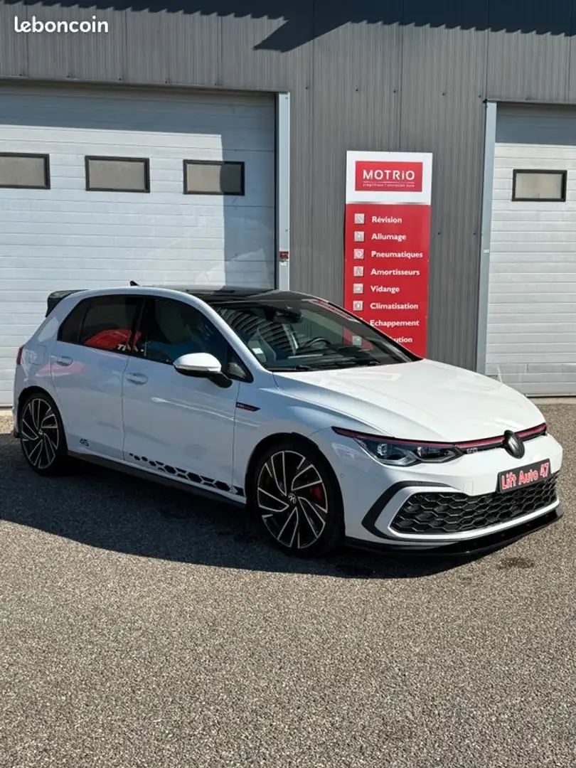 Volkswagen Golf 8 gti 245 dsg7 Blanc - 1