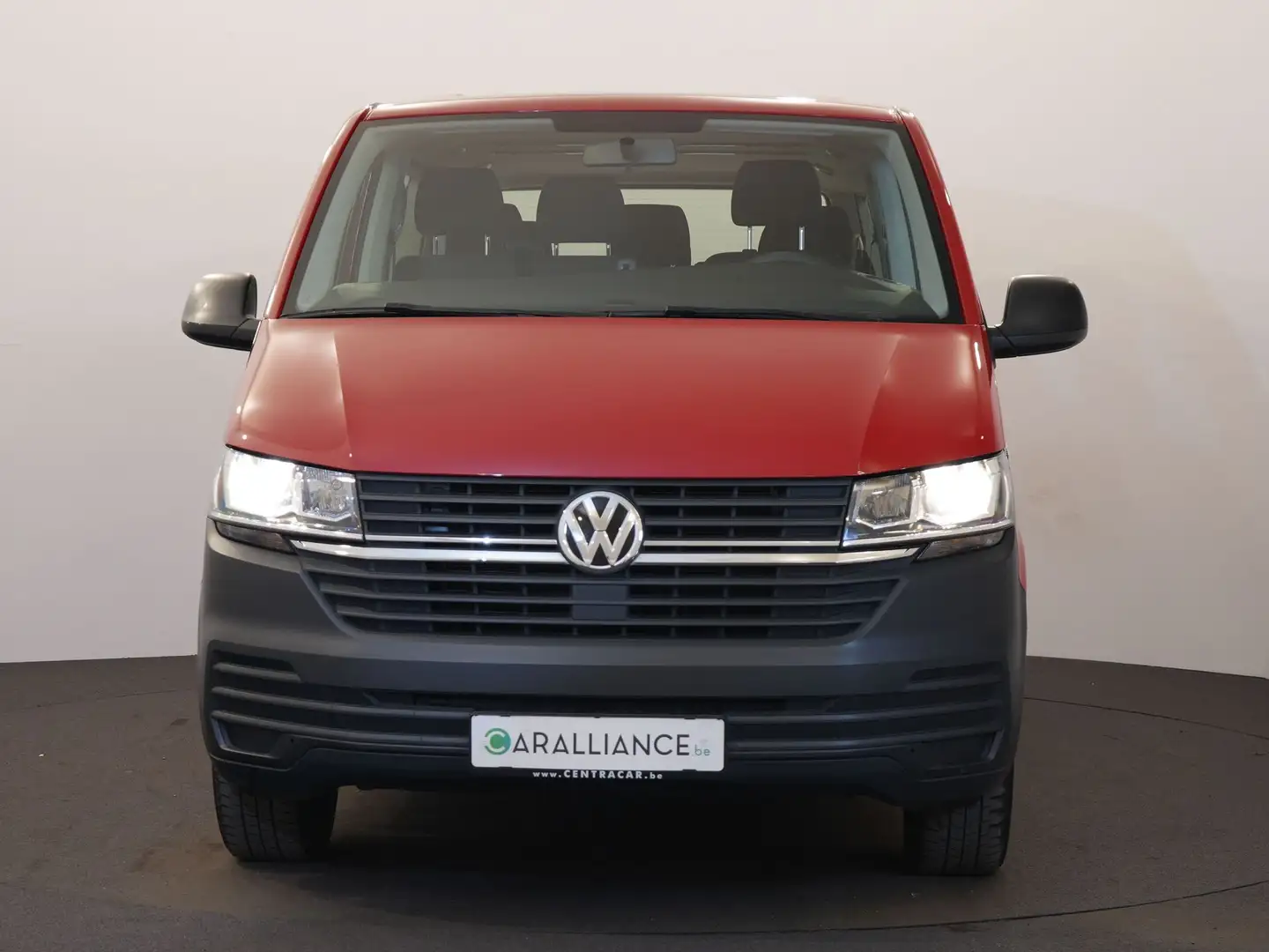 Volkswagen T6.1 Caravelle Trendline 2.0TDI|9pl|Tri-Zones|Chauffage.Addition| Rood - 2