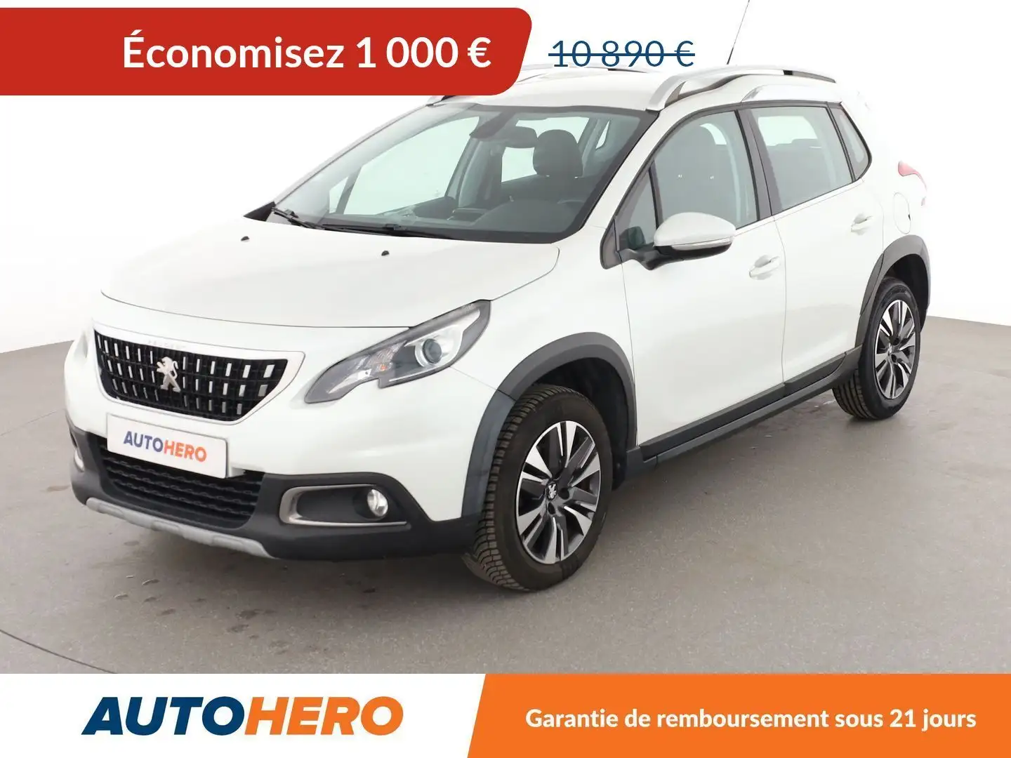 Peugeot 2008 1.2 PureTech Allure EAT6 Blanc - 1