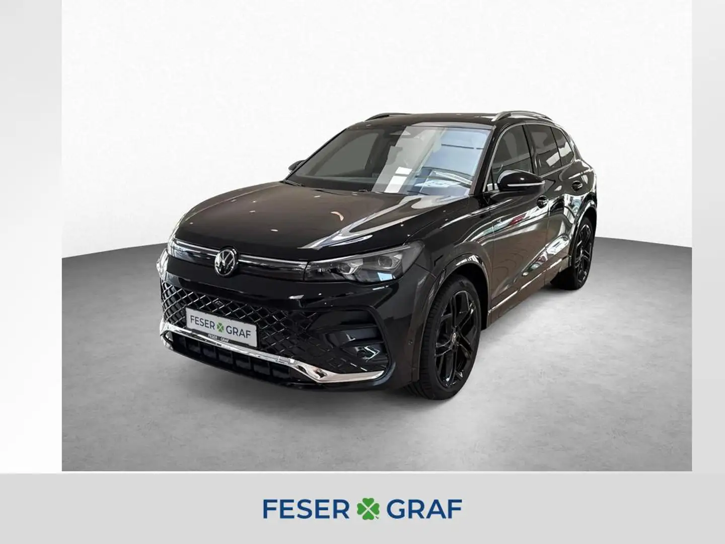 Volkswagen Tiguan R-Line 1,5 l eTSI OPF 110 kW (150 PS) 7-Gang-Doppe Schwarz - 1