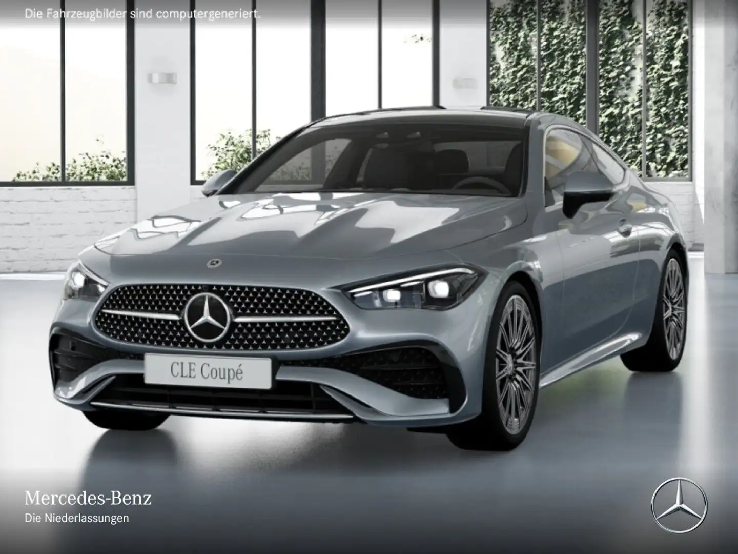 Mercedes-Benz CLE 450 4M AMG+PANO+360+BURMESTER+SITZKLIMA+9G Srebrny - 2