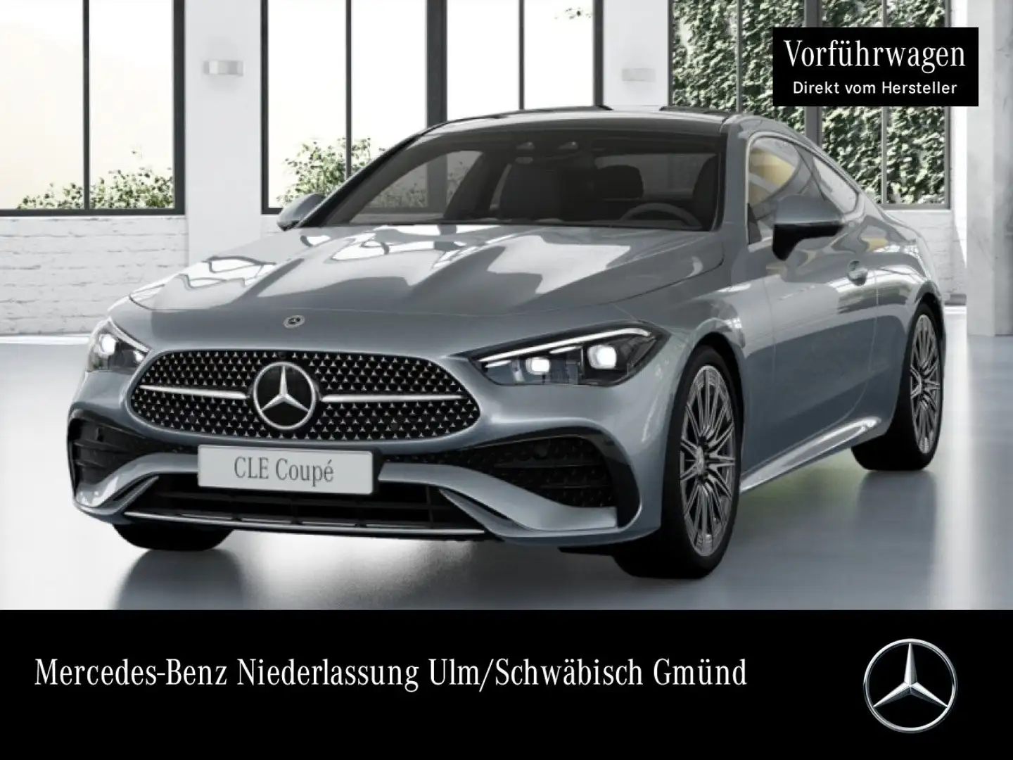 Mercedes-Benz CLE 450 4M AMG+PANO+360+BURMESTER+SITZKLIMA+9G Srebrny - 1