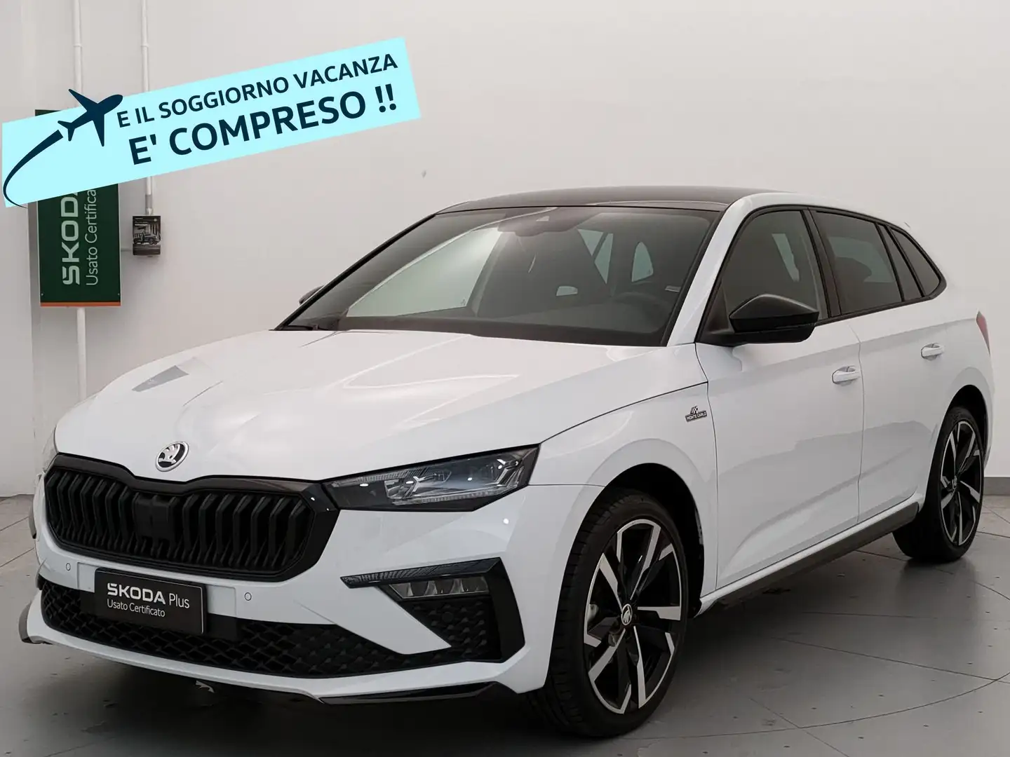 Skoda Scala 1.0 TSI 115 CV DSG Monte Carlo Bianco - 1