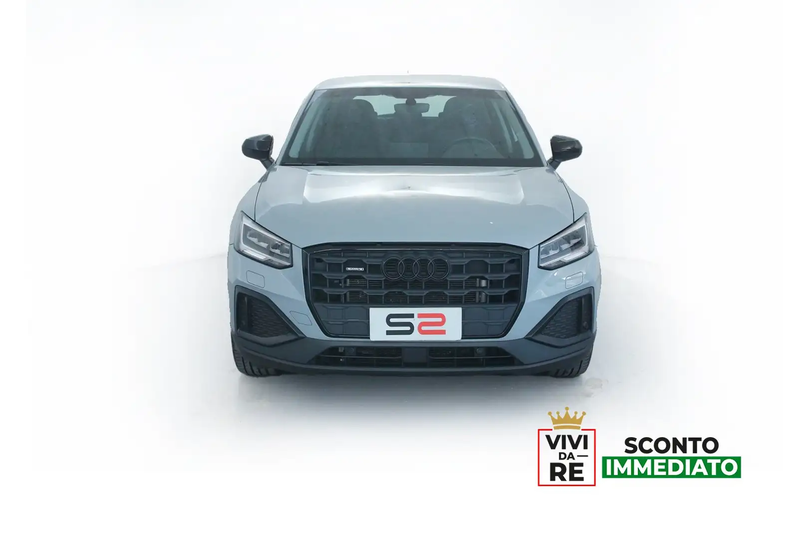 Audi Q2 35 TDI quattro S tronic Admired *SCONTO IMMEDIATO* Grijs - 2