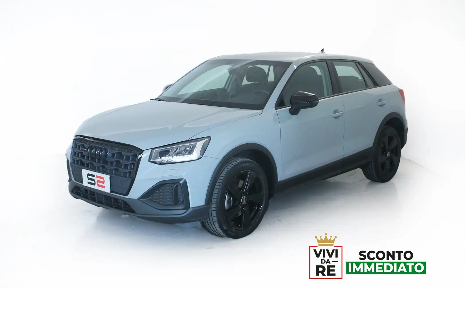 Audi Q2 35 TDI quattro S tronic Admired *SCONTO IMMEDIATO* Grijs - 1