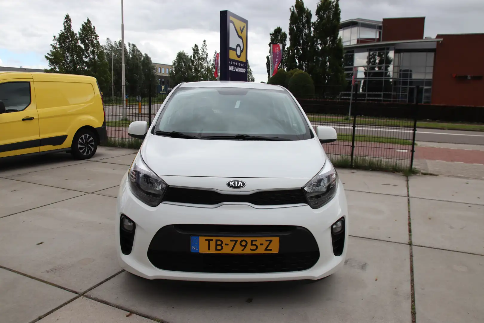 Kia Picanto 1.0 CVVT EconomyPlusLine Airco, NL auto, Carkit, B Bianco - 2