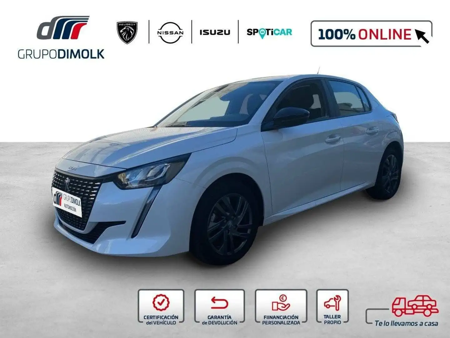 Peugeot 208 1.2 Puretech S&S Active Pack 75 Blanco - 1