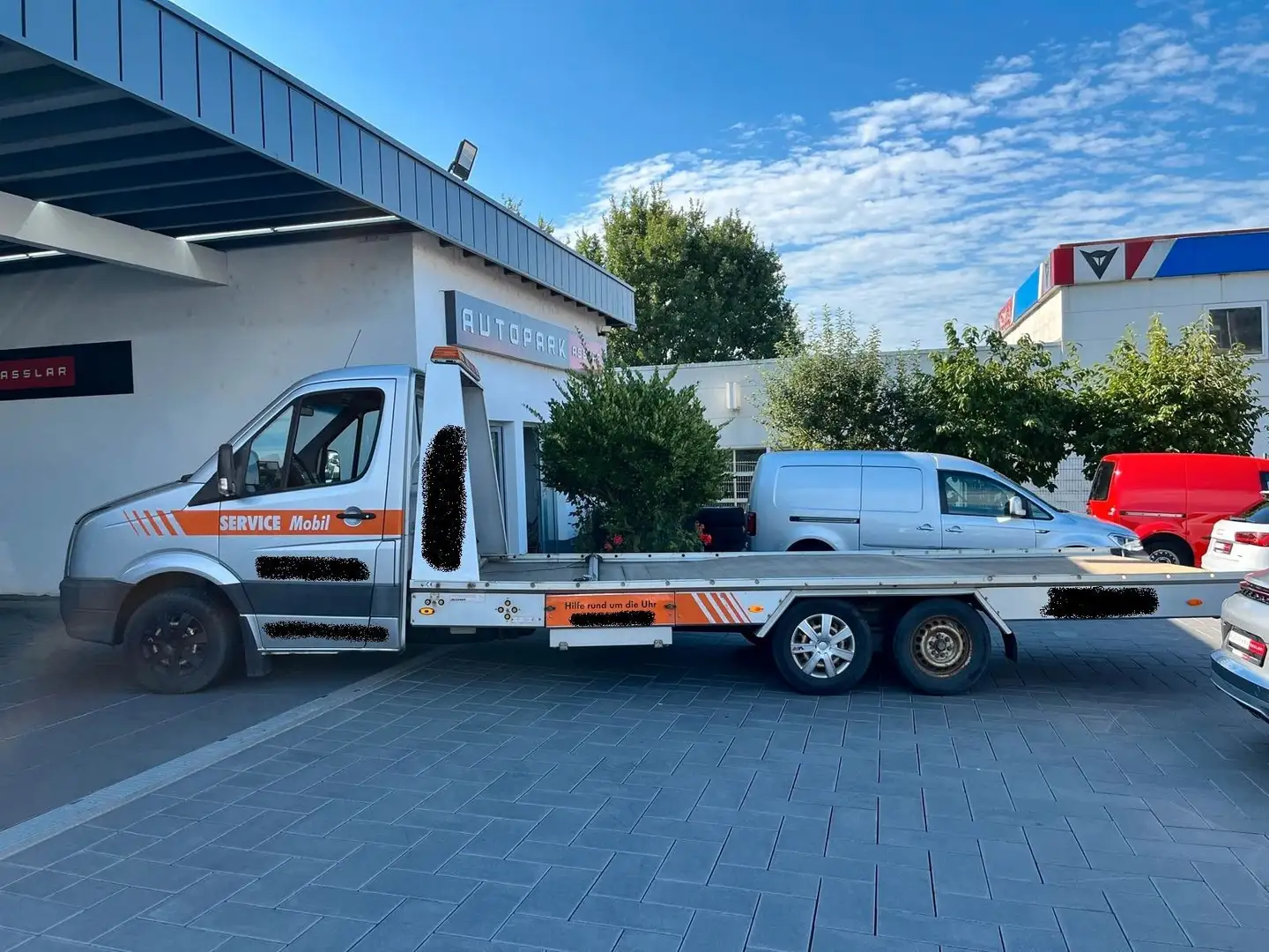 Volkswagen Crafter Fahrzeugtransporter Algema Blitzlader Zilver - 2