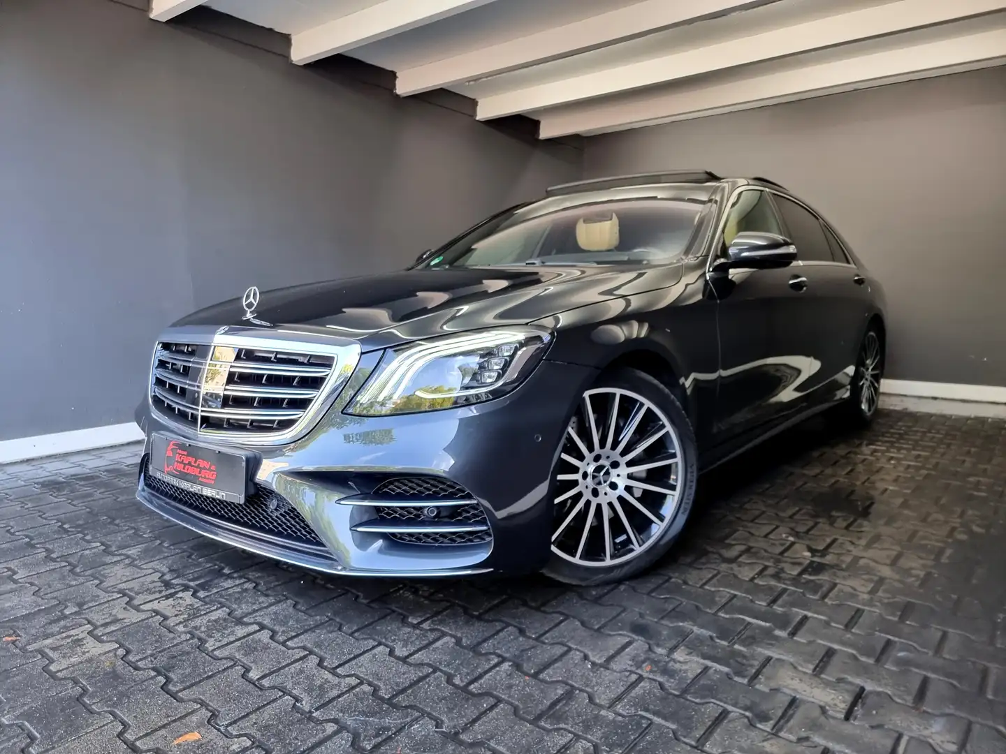 Mercedes-Benz S 400 d 4MATIC, LANG, PANO, AMG LINE, HEAD UP, 360° Fekete - 1