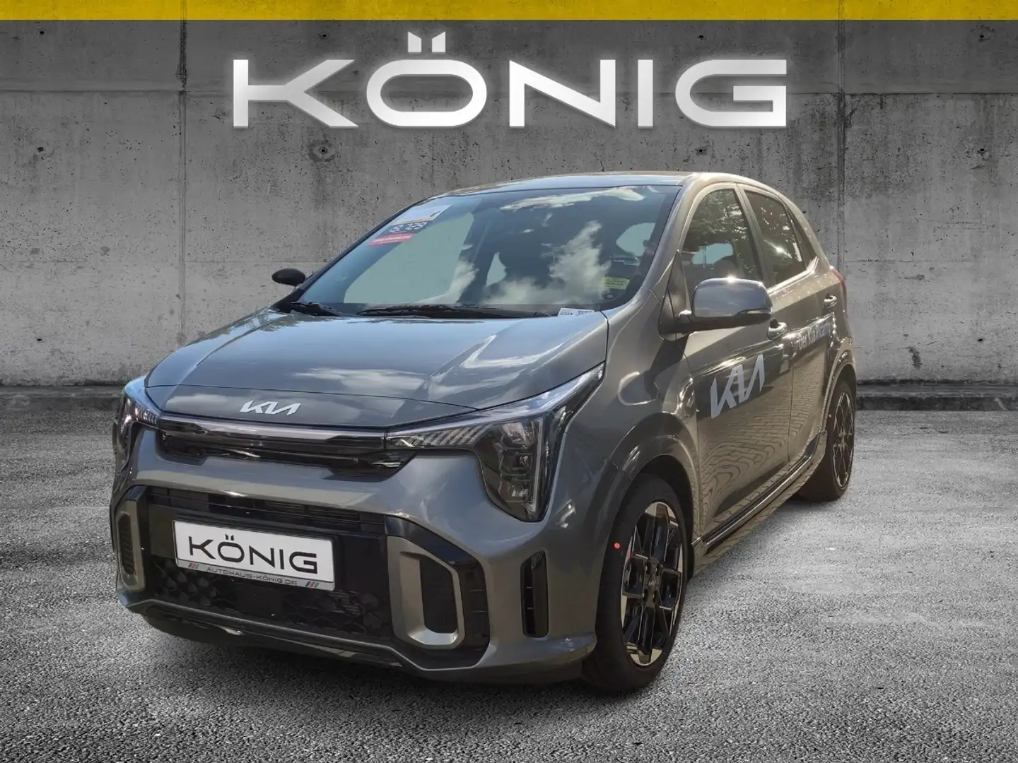 Kia Picanto 1.2 GT-LINE Sportausführung Navi Kamera Gris - 1