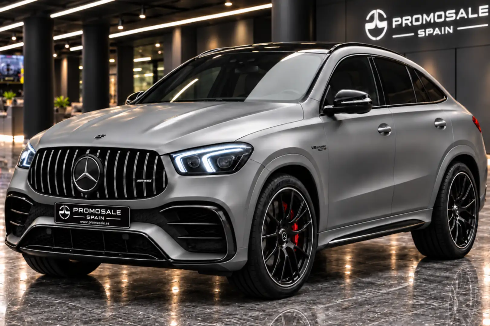 Mercedes-Benz GLE 63 AMG Coupé S 4Matic+ Aut. Gris - 1