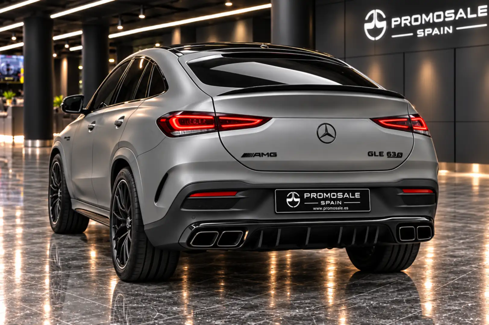 Mercedes-Benz GLE 63 AMG Coupé S 4Matic+ Aut. Gris - 2