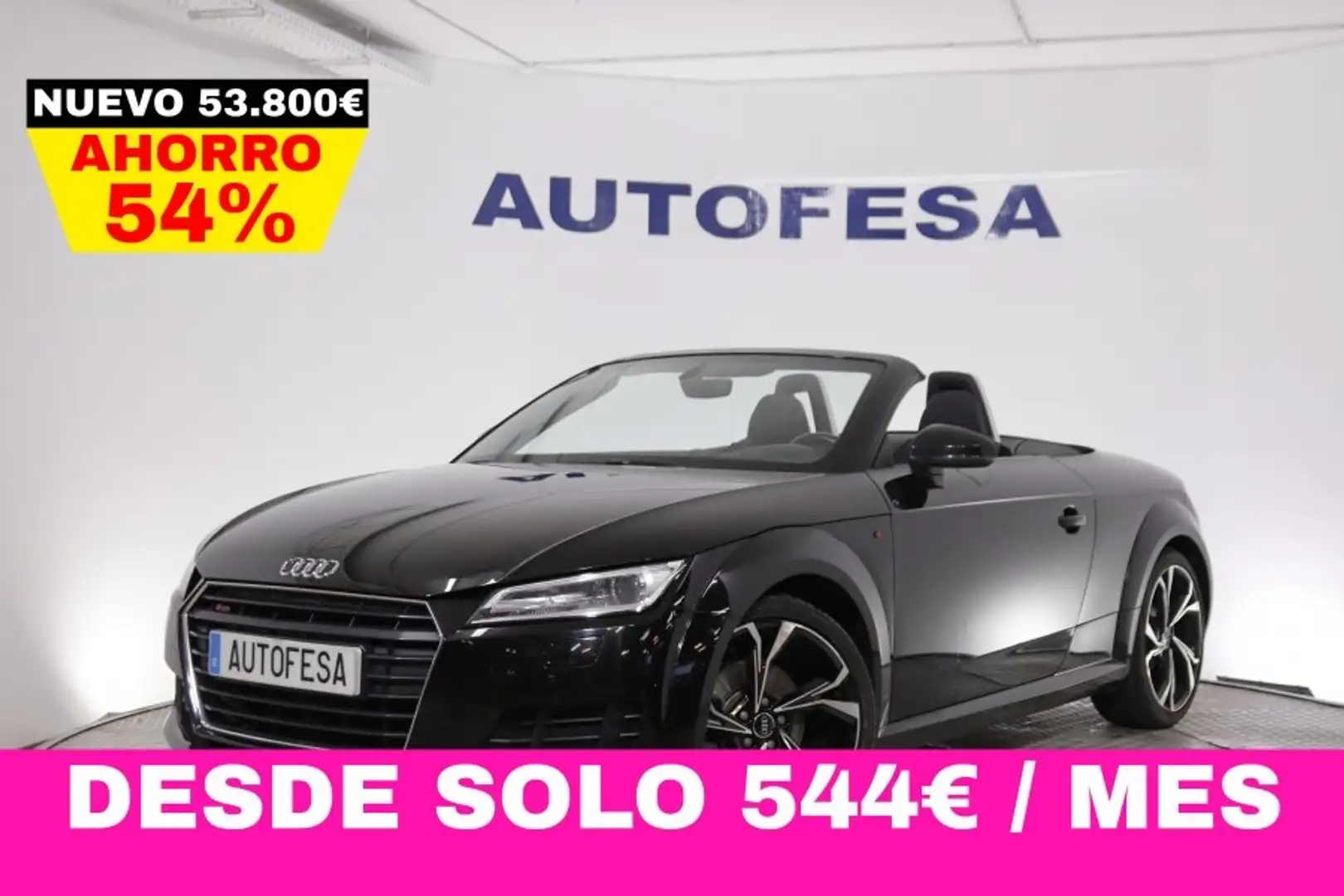 Audi TT Roadster 2.0TDI S line edition Negro - 1