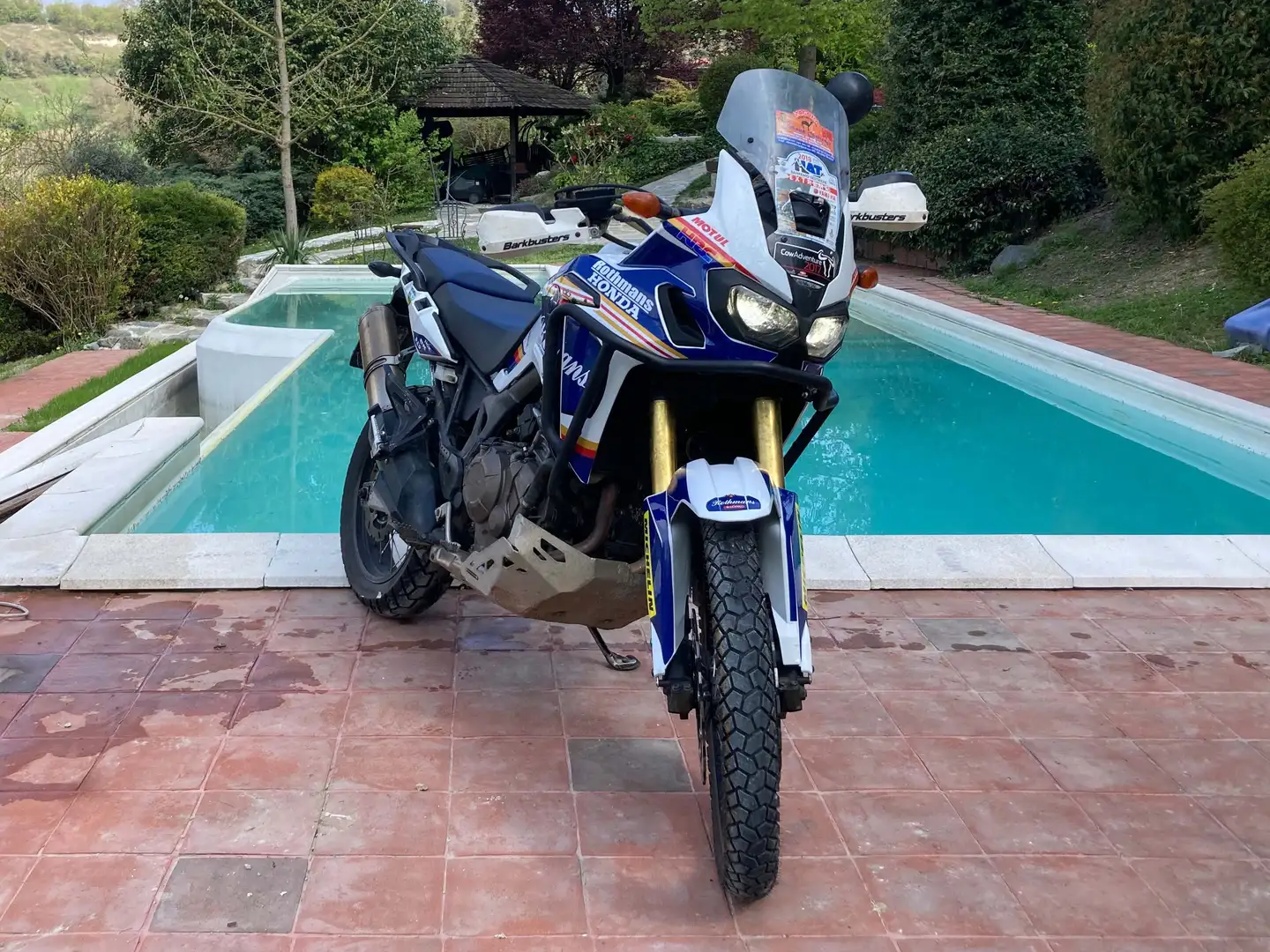 Honda CRF 1000 serie limitata 1000 esemplari no ABS Blanco - 2