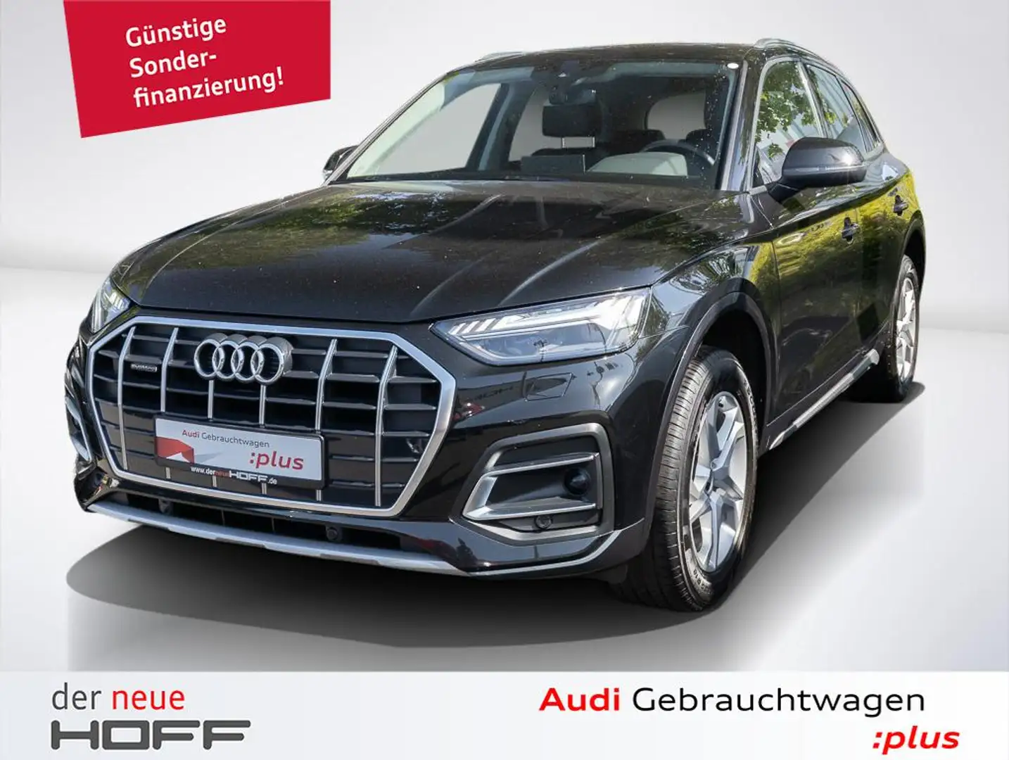 Audi Q5 40 TDI quattro advanced Zwart - 1