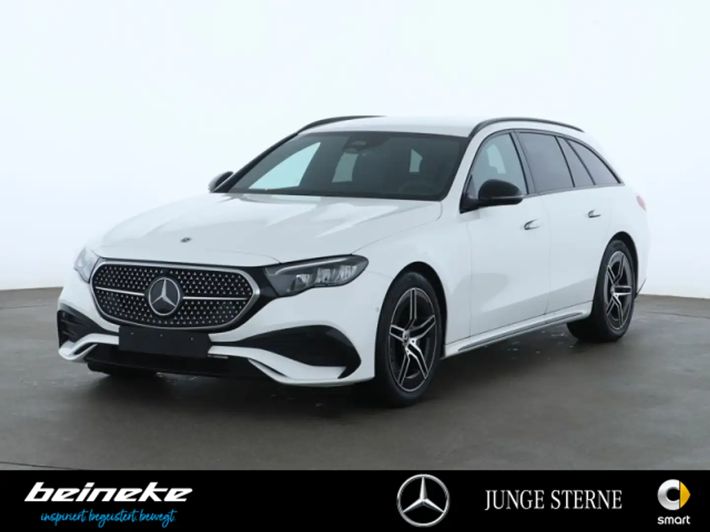 Mercedes-Benz E 220 E 220 d T AMG Night AHK LED Keyless Distronic SH Weiß - 2