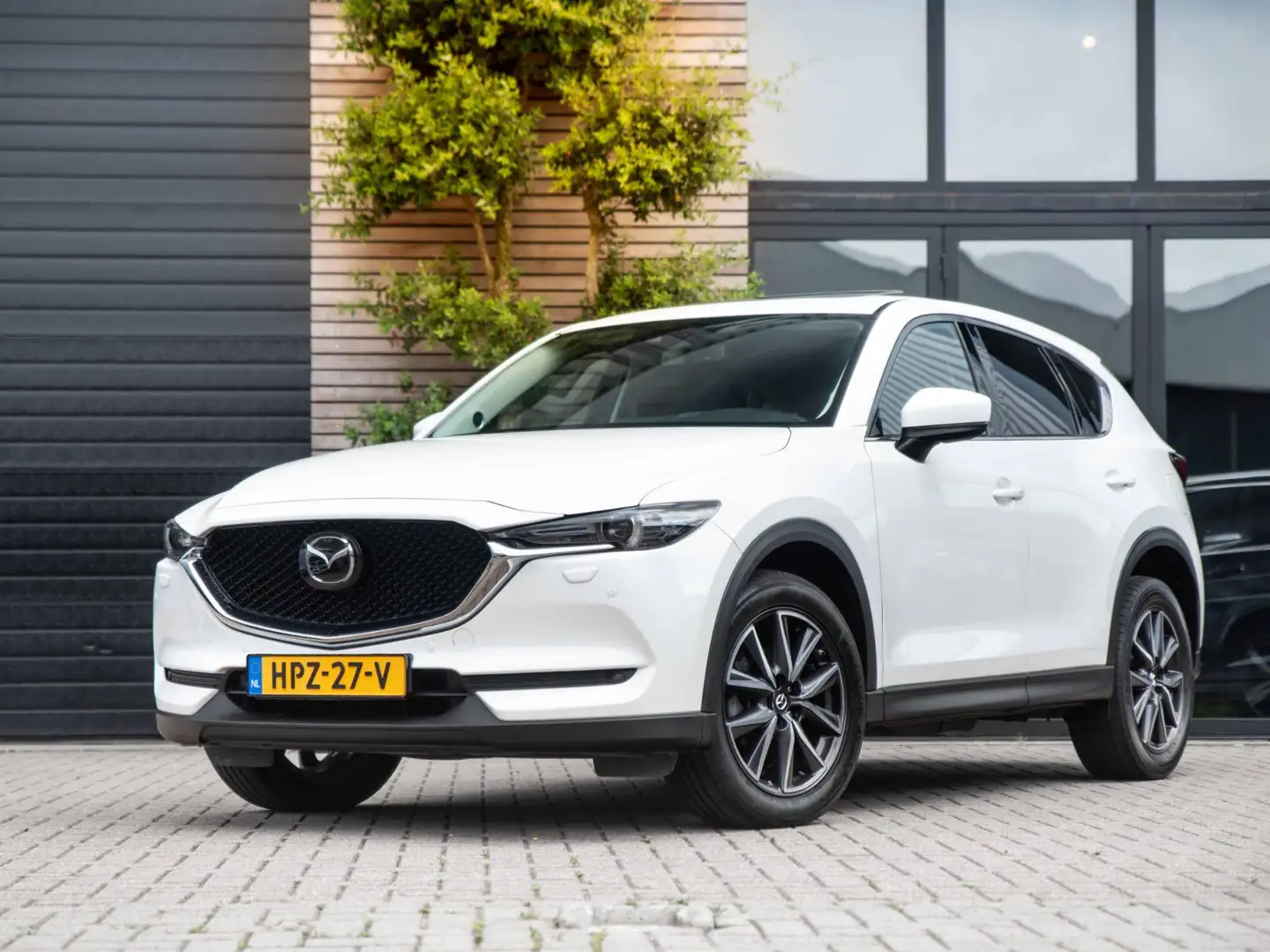 Mazda CX-5 2.5 SkyActiv-G 194 GT-M 4WD Pano Leer ACC Bose Key Weiß - 1