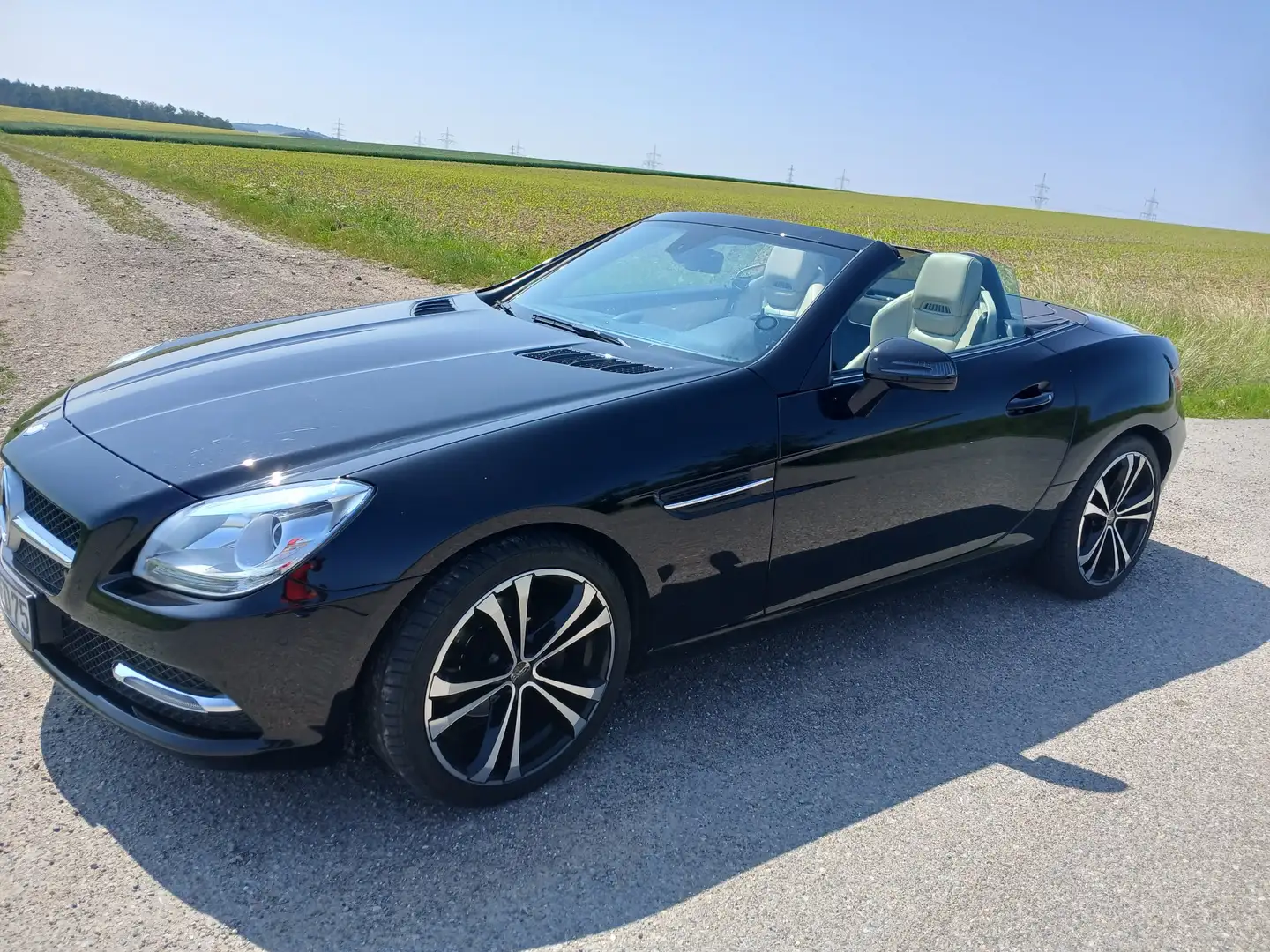 Mercedes-Benz SLK 200 (BlueEFFICIENCY) Noir - 1