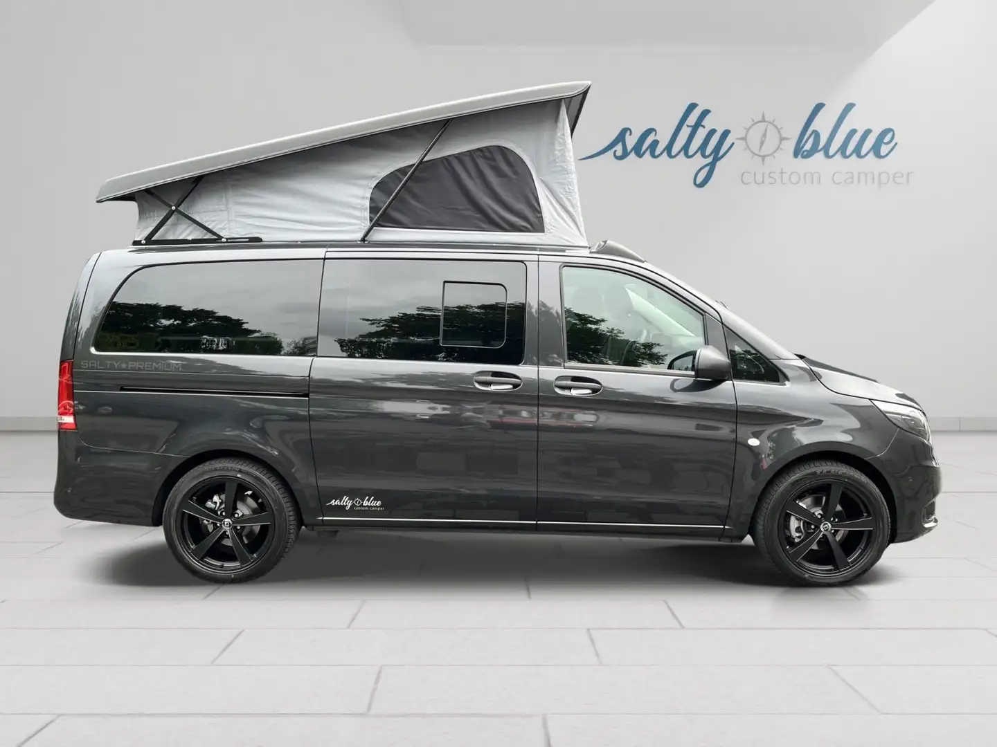 Mercedes-Benz Vito Salty Blue Premium Neuwagen, Dach,9G-Tronic Grau - 1