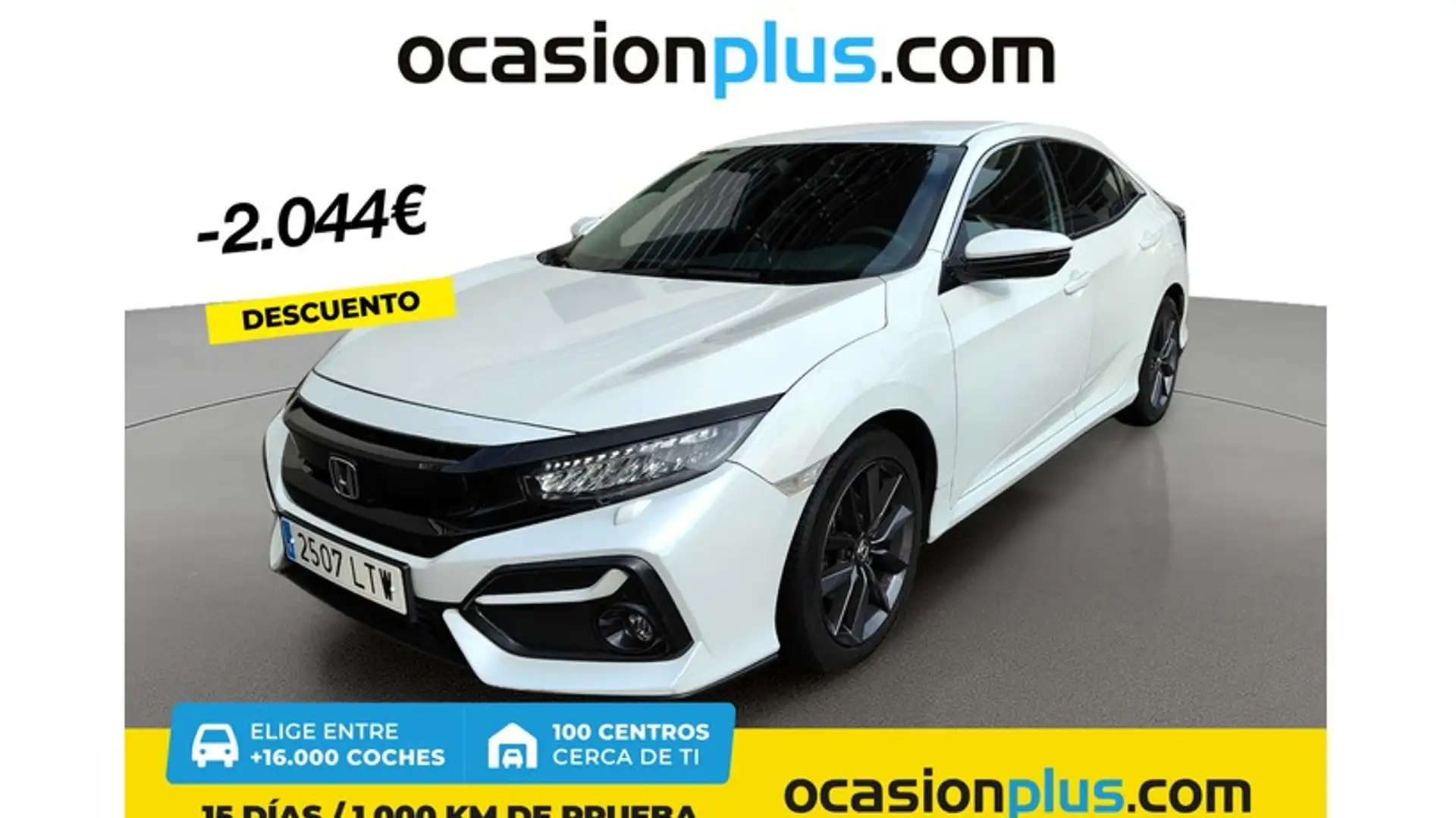 Honda Civic 1.0 VTEC Turbo Elegance Navi Blanco - 1
