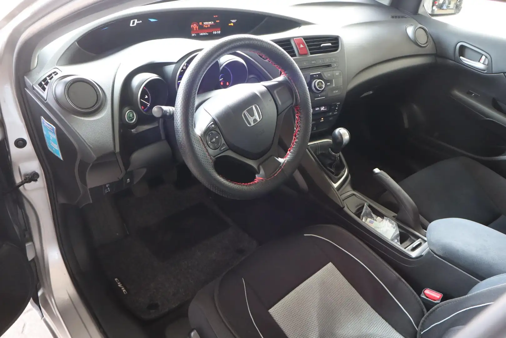 Honda Civic 1.4 Comfort Trekhaak, Elektrische ramen, Climate c Grijs - 2