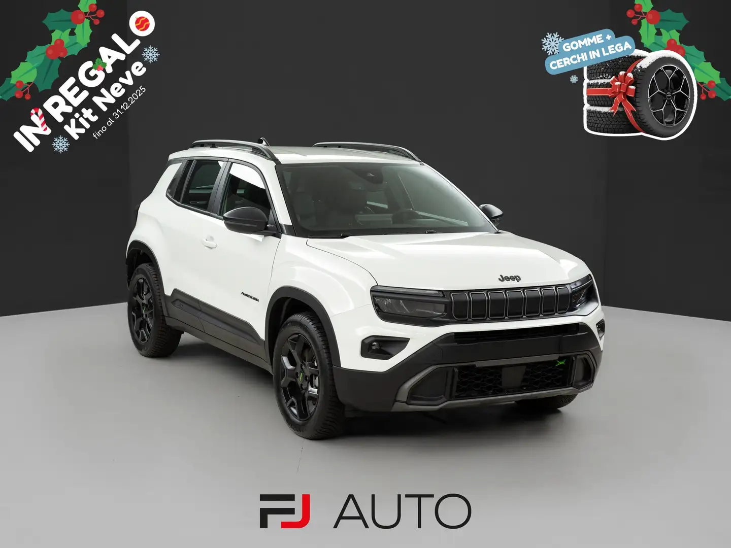 Jeep Avenger 1.2 turbo e-hybrid mhev Upland 4xe 145cv EDCT6 Weiß - 1