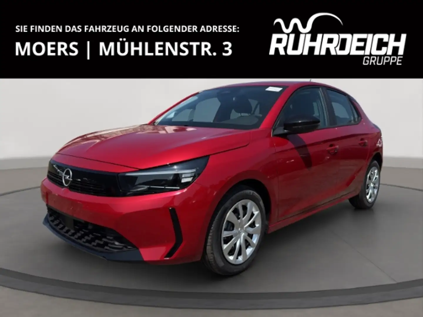 Opel Corsa F Edition 1.2 Turbo EU6e LED Apple CarPlay Android Rot - 1