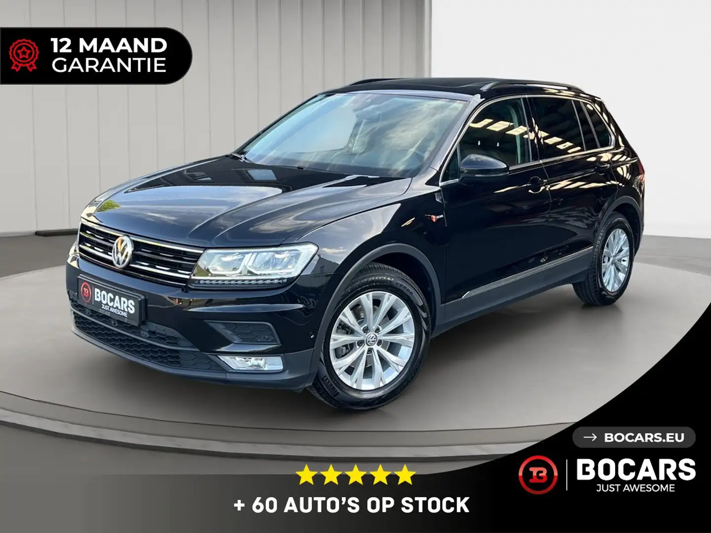 Volkswagen Tiguan 1.4 TSI 150pk Highline DSG | LEDER | PANO | LED Noir - 1