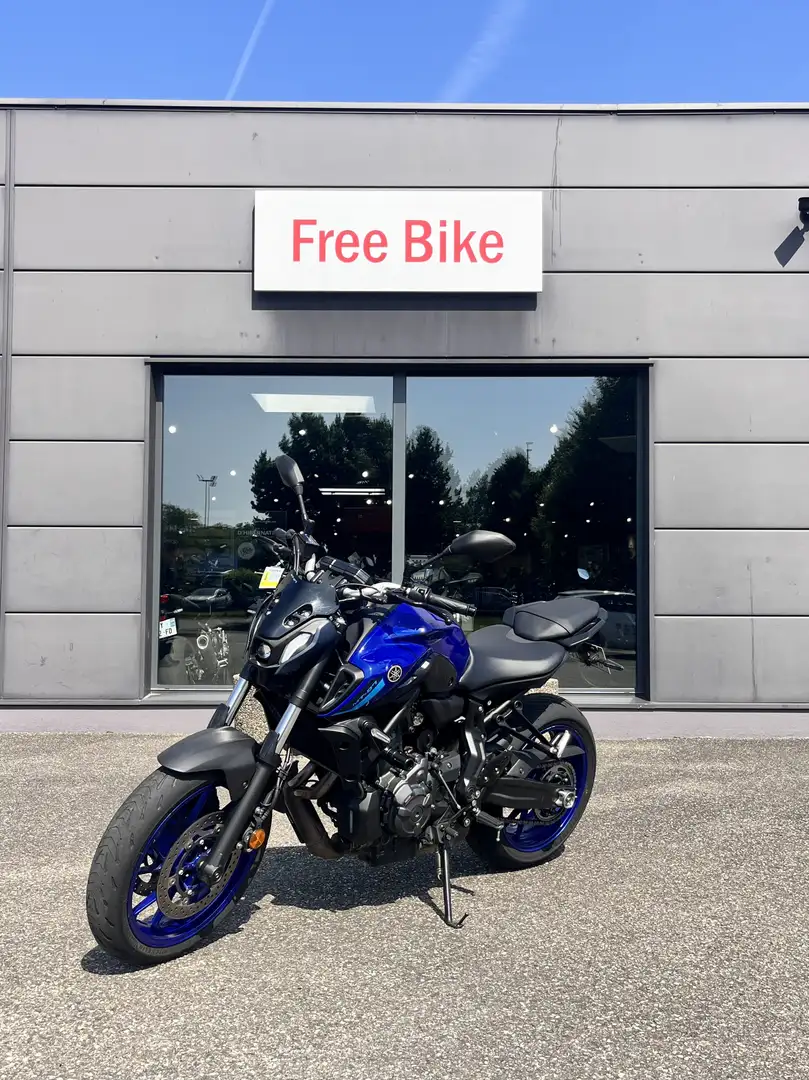 Yamaha MT-07 Bleu - 1
