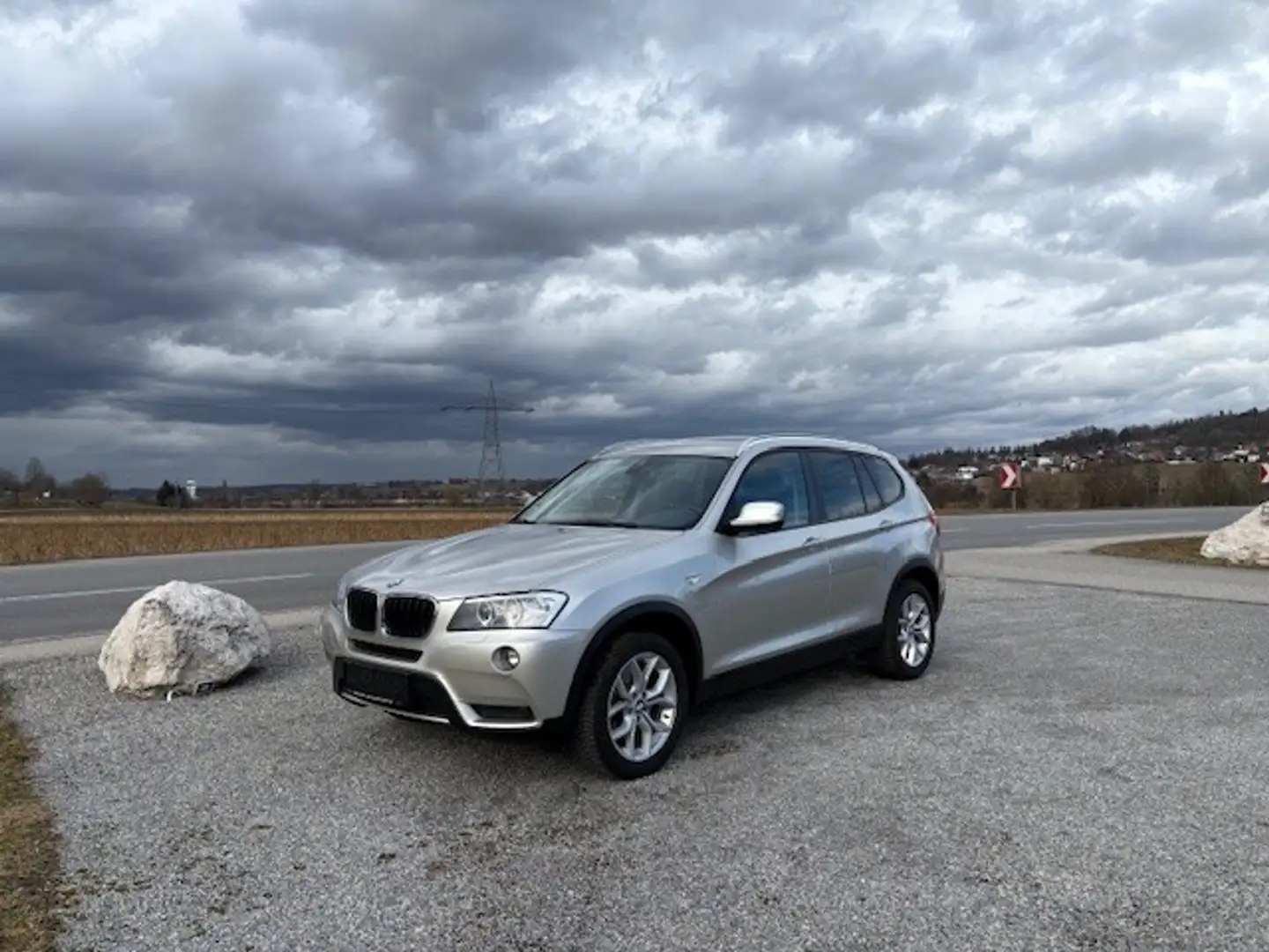 BMW X3 xDrive20d Ö-Paket Aut. Panoramadach Grau - 2