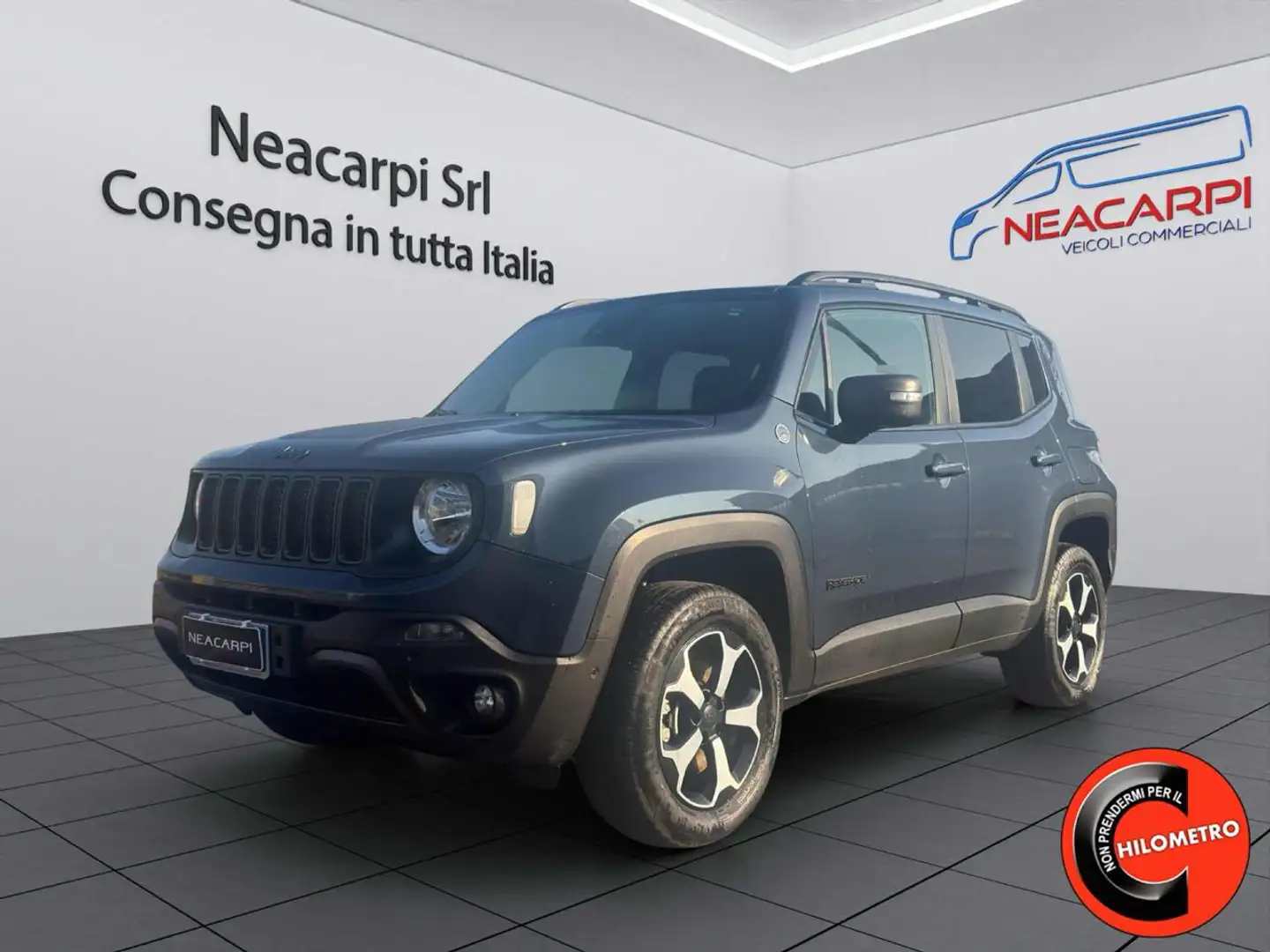 Jeep Renegade 1.3 T4 PHEV 240CV TRAILHAWK 4XE AUTO STRAFUULL!!! Blau - 1
