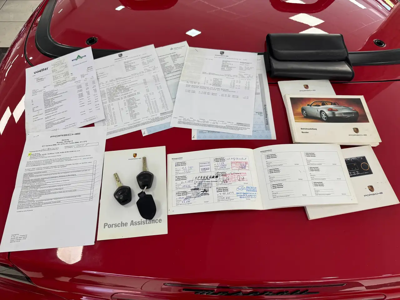Porsche Boxster 2.5 SERVICE BOOK, foto 2