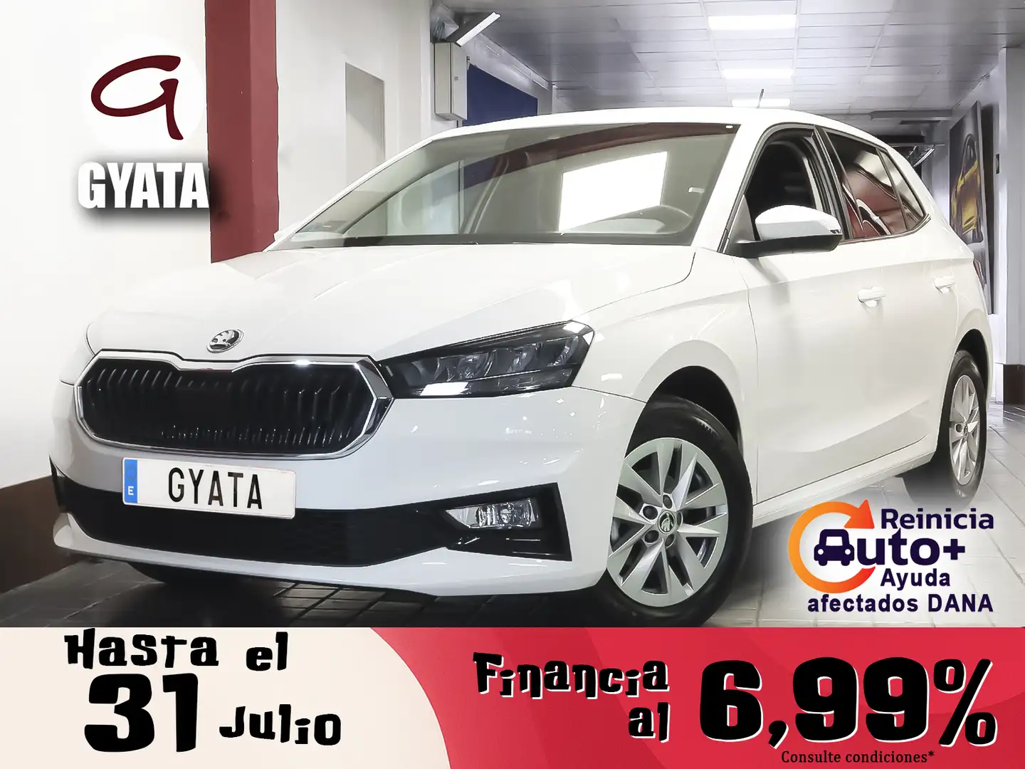 Skoda Fabia 1.0 MPI Ambition 59kW Wit - 1
