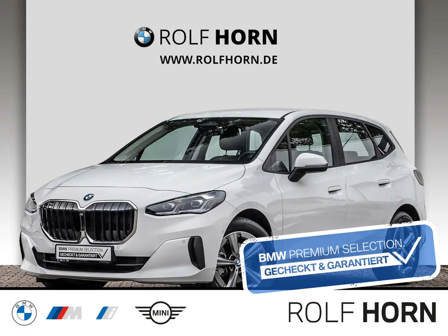 BMW 216 i Active Tourer Komfortzugang adLED Navi RKam Weiß - 1