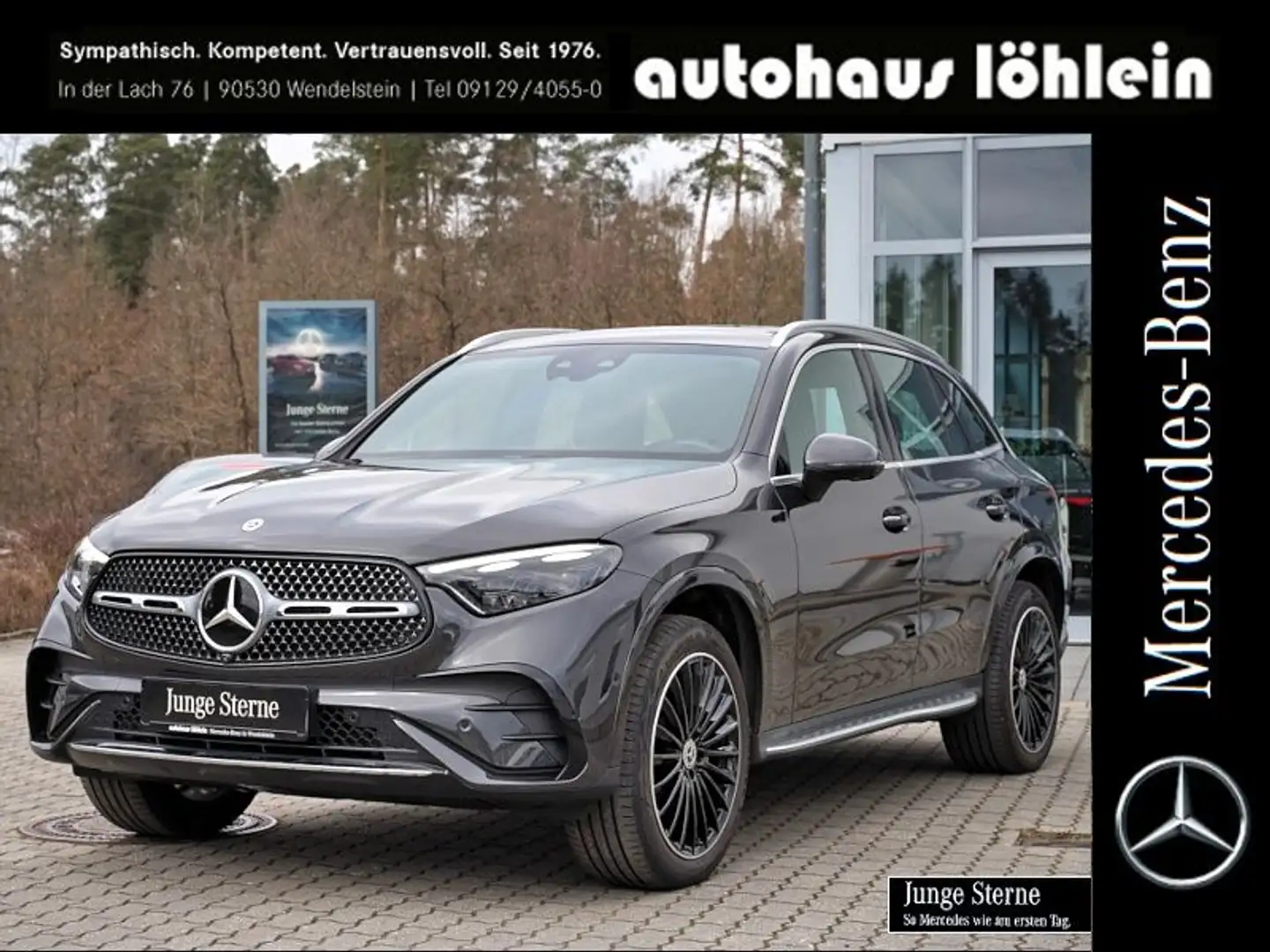 Mercedes-Benz GLC 300 de 4M AMG PANO+BURM+AHK+360°+DIGI-LIGHT+ Grau - 1