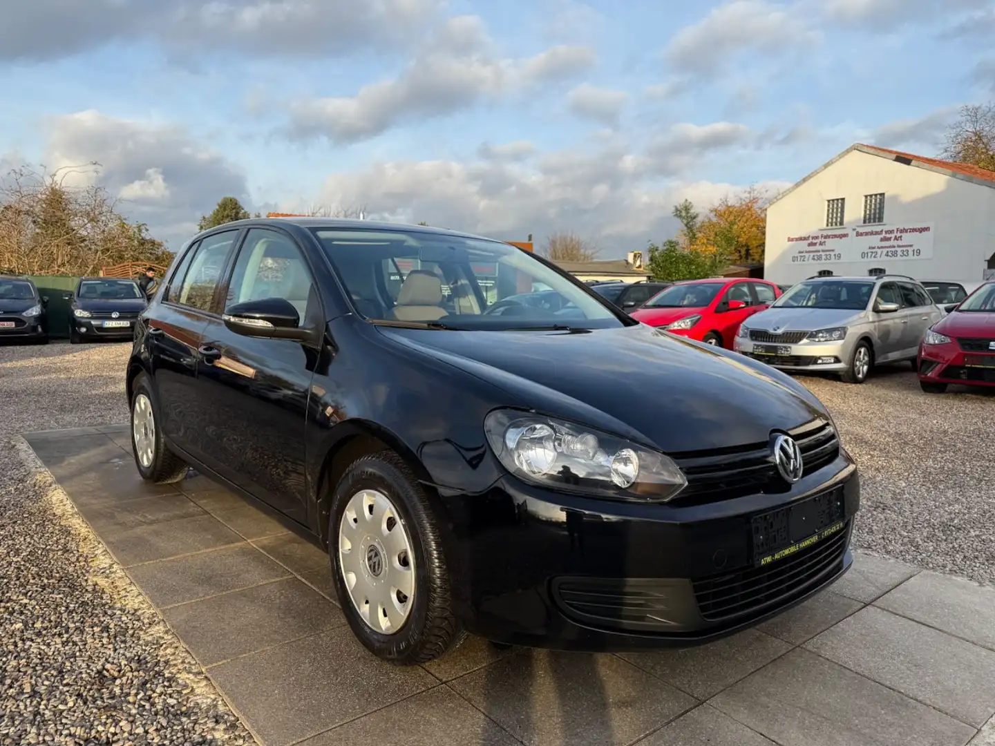 Volkswagen Golf VI Trendline Sportsitze Sport Lenkrad Schwarz - 1