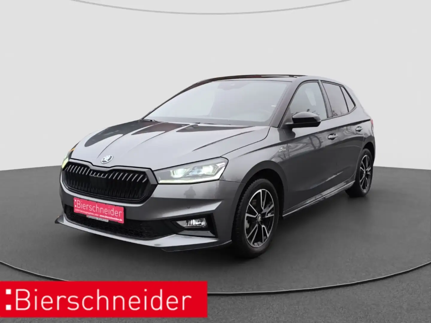 Skoda Fabia 1.0 TSI DSG Monte Carlo NAVI ACC KESSY LED SMART L Grau - 1