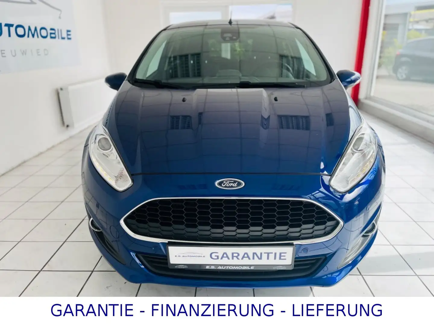 Ford Fiesta 1.0 GARANTIE/NAVI/SITZHEIZUNG/EINPARKHIL. Blauw - 2