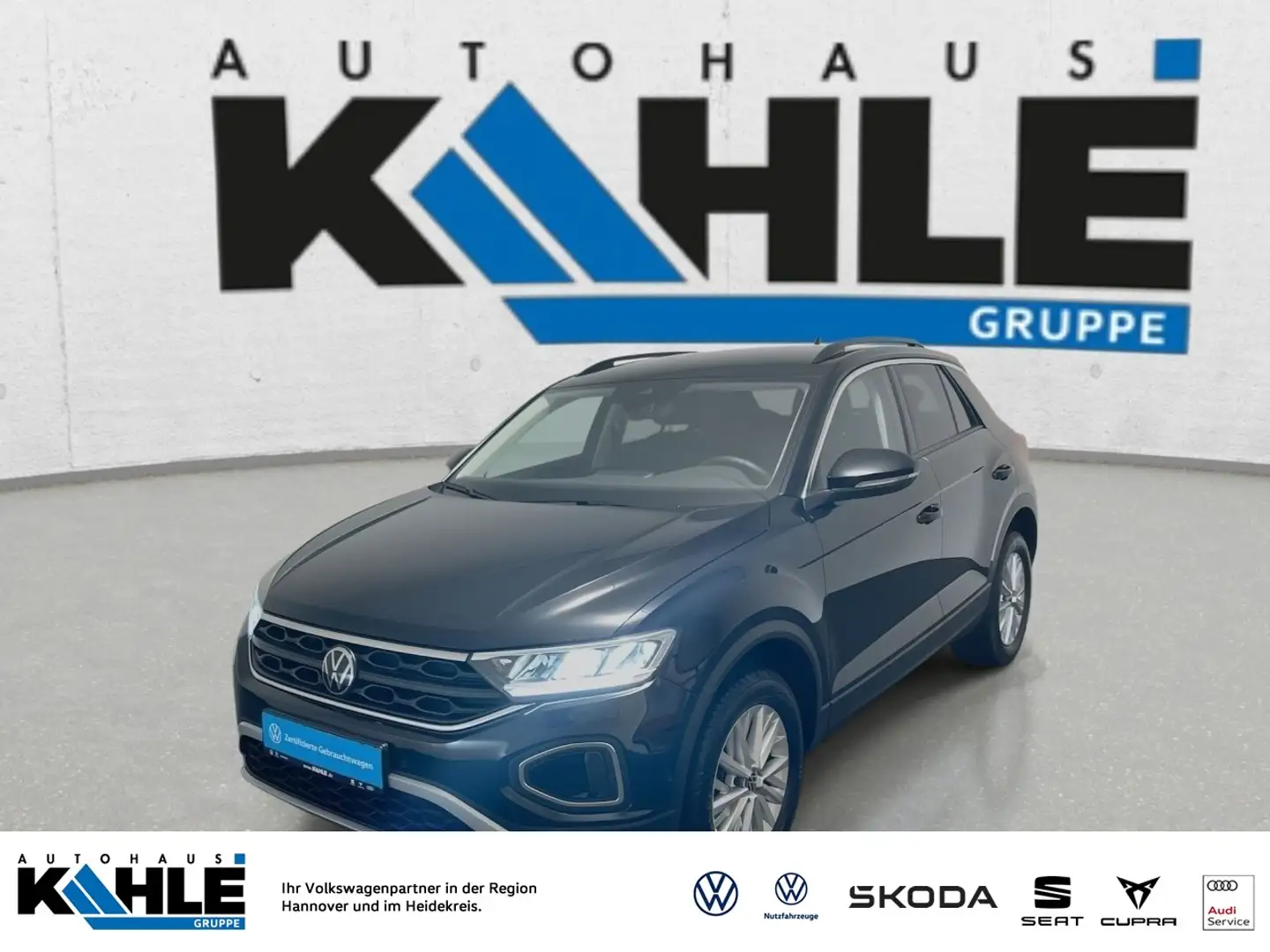 Volkswagen T-Roc 1.0 TSI Life Klima Navi Einparkhilfe Sitzheizung Schwarz - 1
