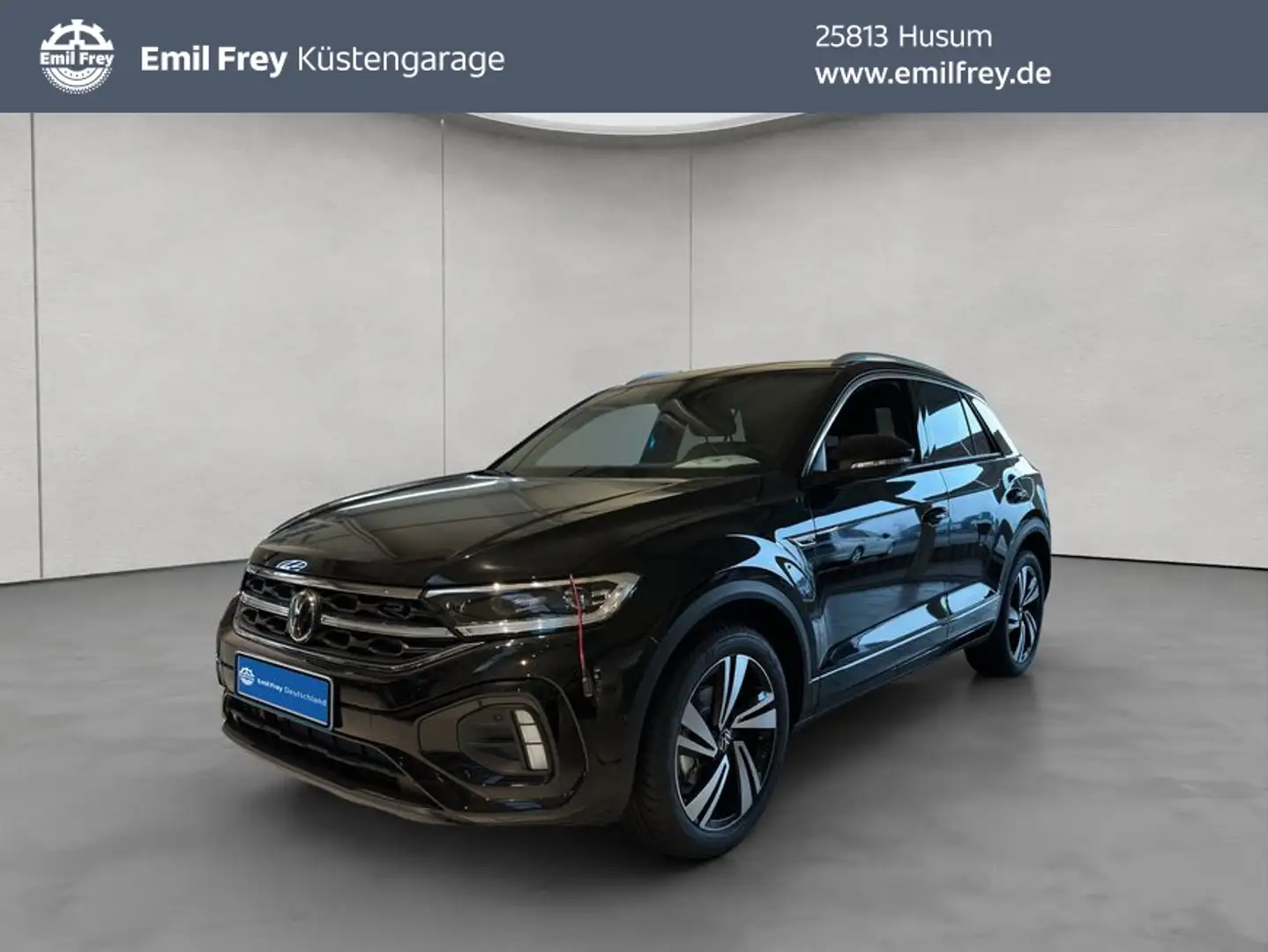 Volkswagen T-Roc R-Line 1.5 l TSI OPF 110 kW (150 PS) 7-Gan Zwart - 1