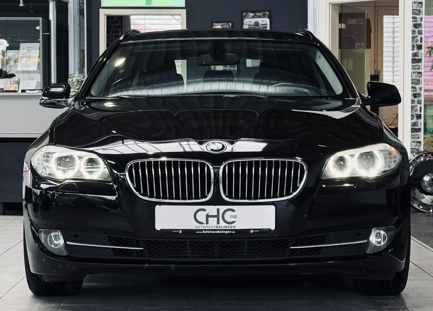 BMW 525 d NAVI|HiFi|SHZ|Bi-XENON|PDC|TEMP|M-FAHRWERK Noir - 2