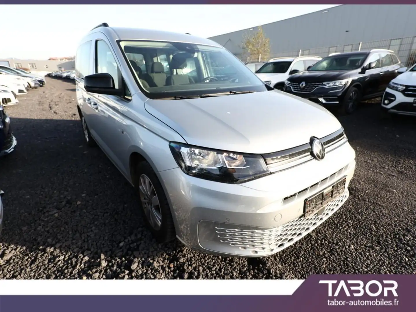 Volkswagen Caddy 2.0 TDI 102 Life GPS ACC Cam Argent - 2
