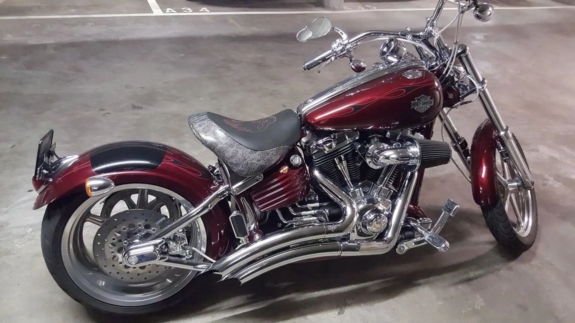 Harley-Davidson Rocker C Червоний - 1