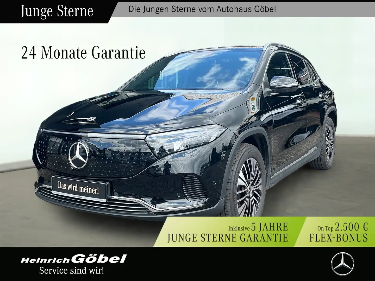 Mercedes-Benz EQA 300 Progressive 4Matic Zwart - 1
