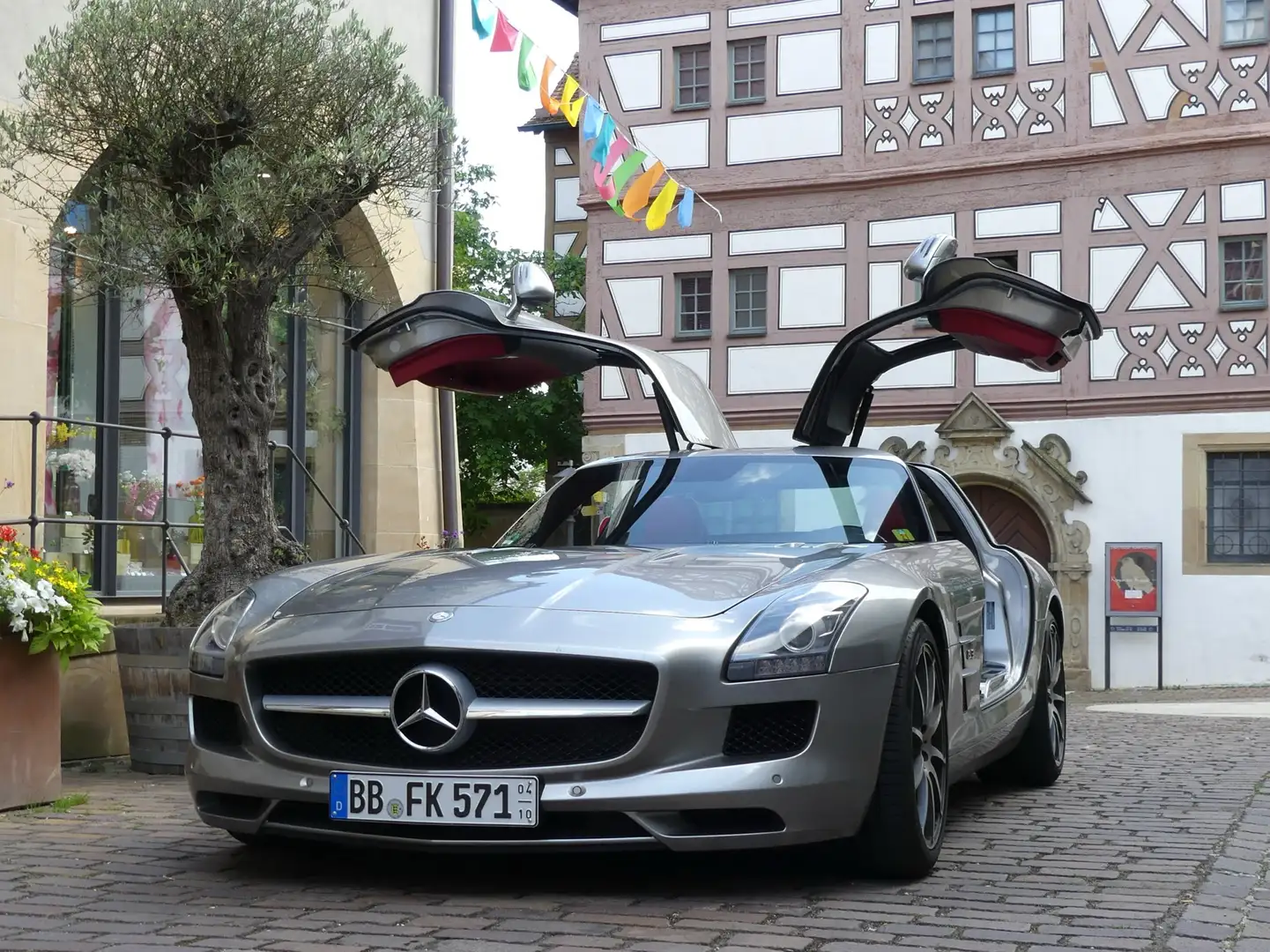 Mercedes-Benz SLS AMG Coupe Alubeam Carbon Package Срібний - 1
