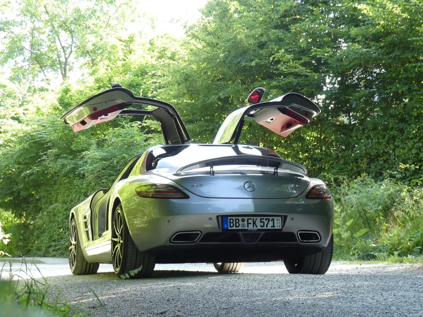 Mercedes-Benz SLS AMG Coupe Alubeam Carbon Package Zilver - 2