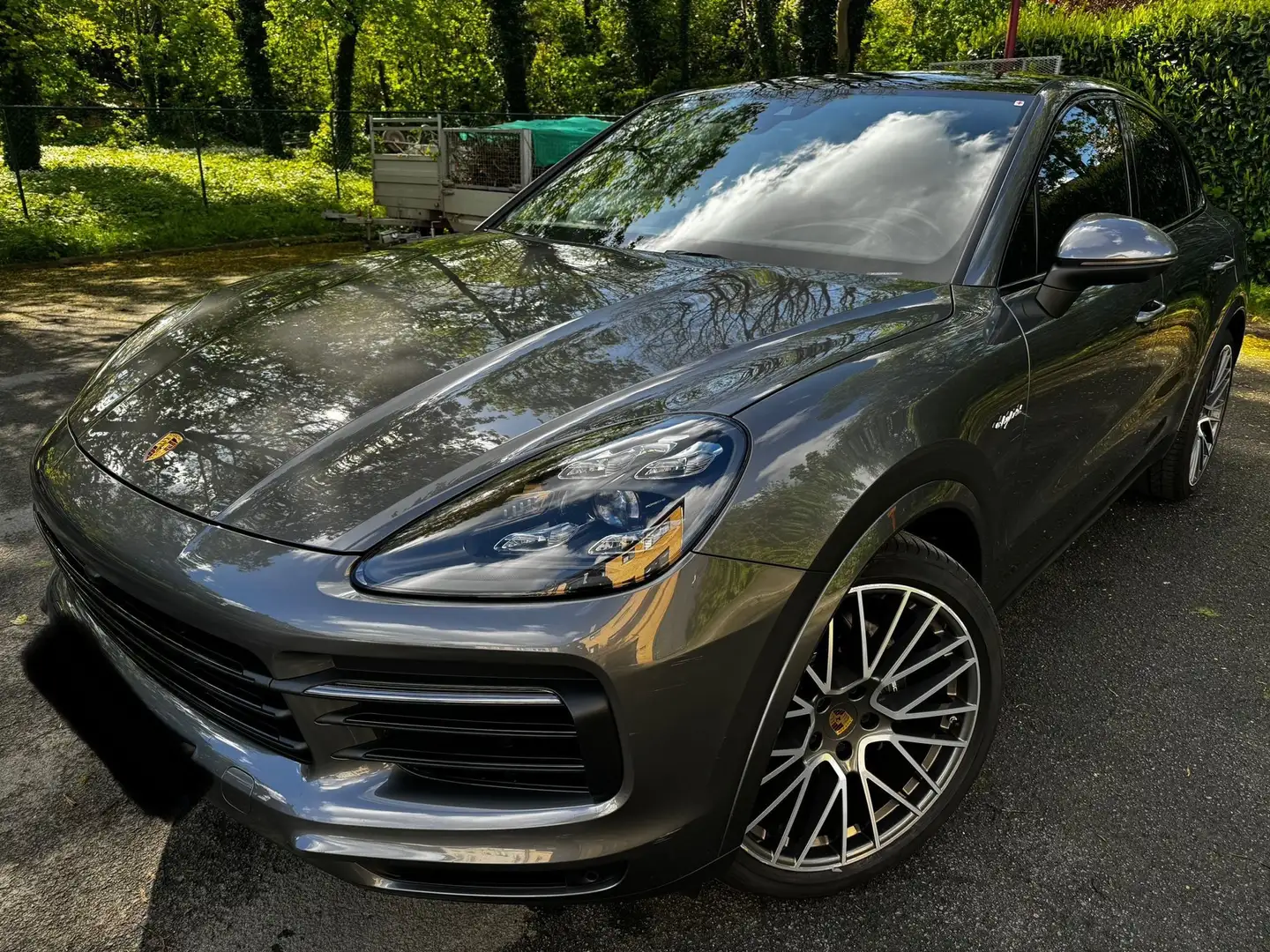 Porsche Cayenne Cayenne coupé 3.0i V6 PHEV Tiptronic S Grau - 1