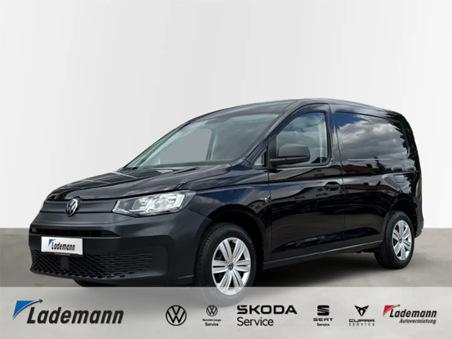 Volkswagen Caddy Cargo 2.0 TDI EcoProfi GRA.+LKW-ZULASSUNG+ Noir - 1