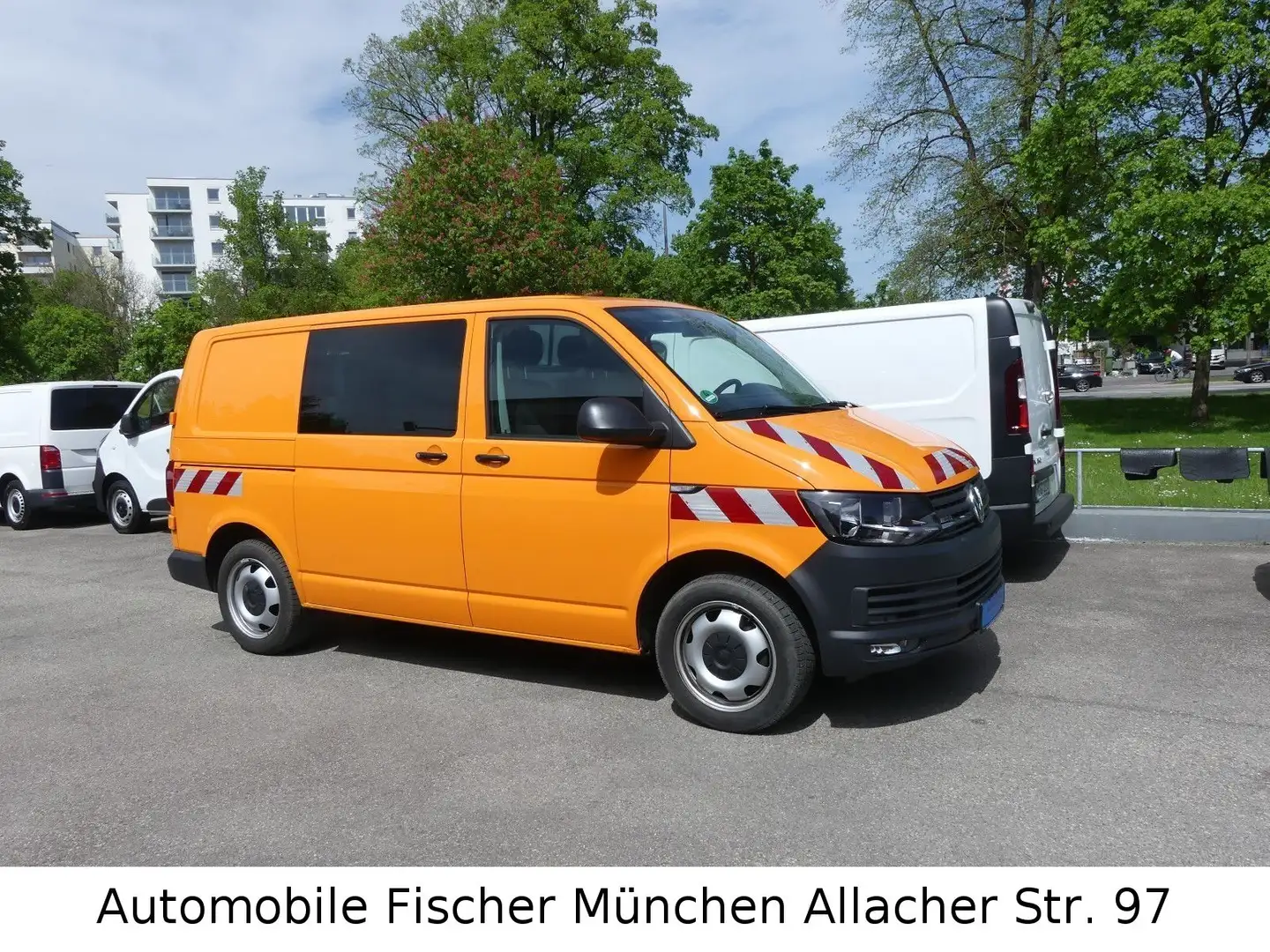 Volkswagen T6 Transporter Kasten Allrad AHK StHz Würth-Einb Orange - 2